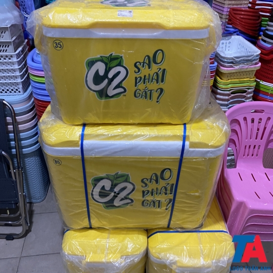 Thùng đá 85 lít duy Tân 